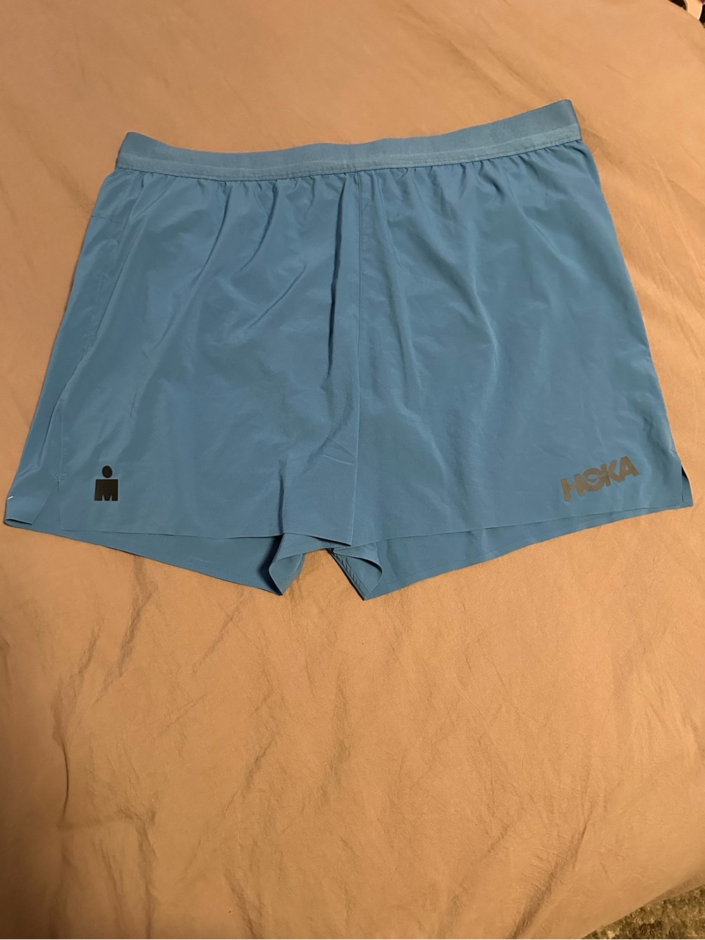 HOKA x Ironman Men's Glide Short collaboration designed high-performance running
